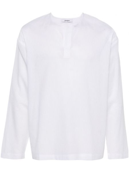 Памучна риза Gimaguas бяло