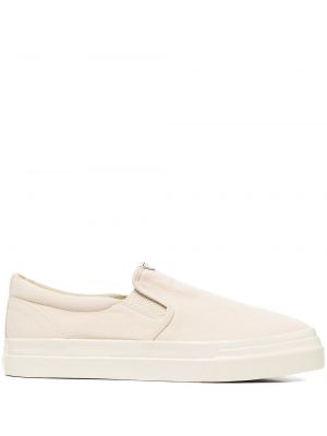 Sneakers med slip-on Stepney Workers Club vit