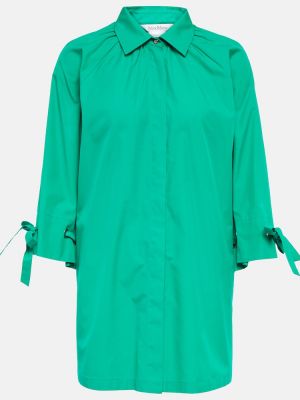 Camisa de algodón Max Mara verde