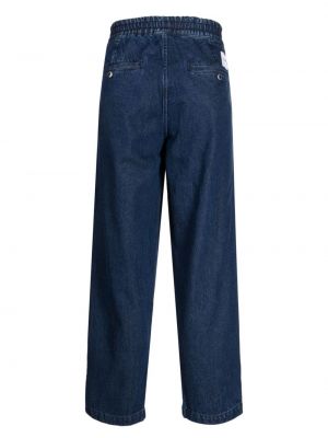 Straight jeans aus baumwoll Chocoolate blau