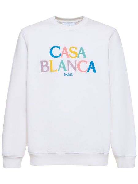 Sweatshirt Casablanca beyaz