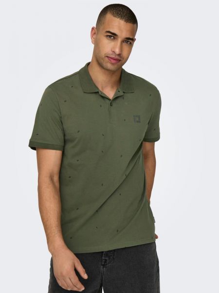 Polo Only & Sons vert