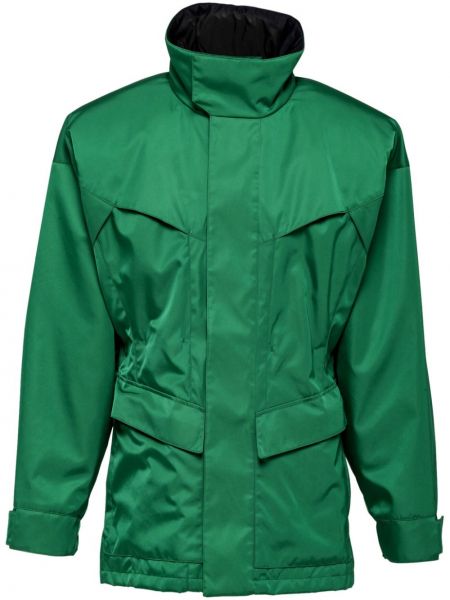 Bomber jakna iz najlona Prada zelena