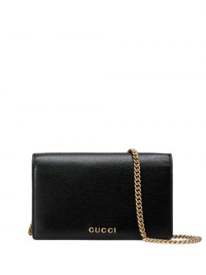 Кожени чанта за ръка Gucci