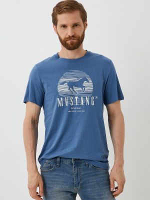 Футболка Mustang синяя
