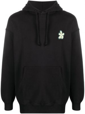 Geblümt hoodie aus baumwoll mit print Camper schwarz