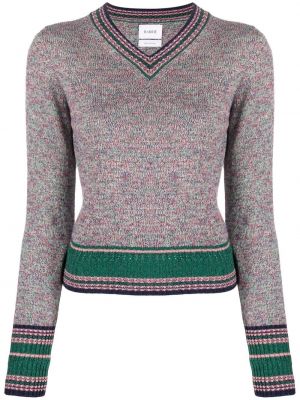 Maglione a righe Barrie rosa