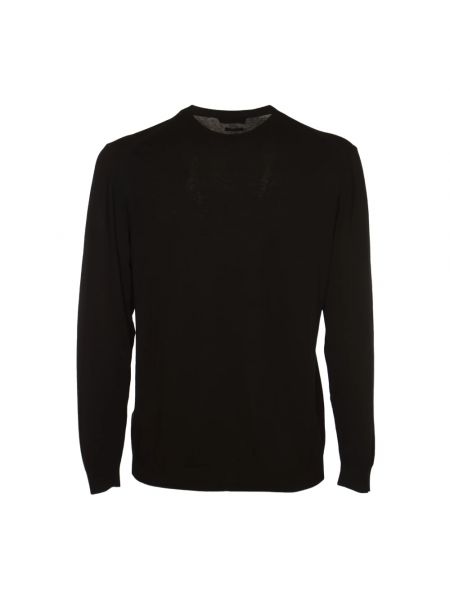 Jersey de tela jersey de crepé Daniele Fiesoli negro