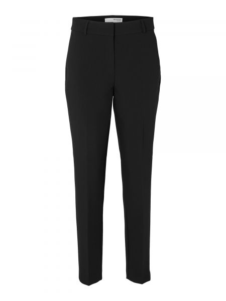 Pantalon plissé Selected Femme noir