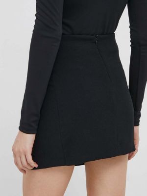 Mini sukně Sisley černé