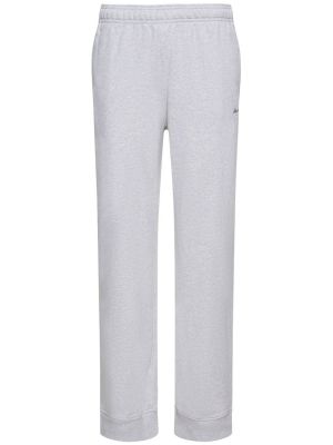 Памучни панталони jogger Adidas Originals сиво