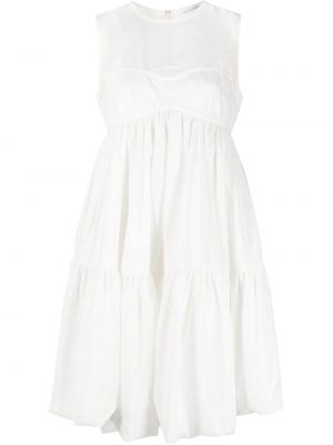 Sukienka z kokardką Cecilie Bahnsen biała