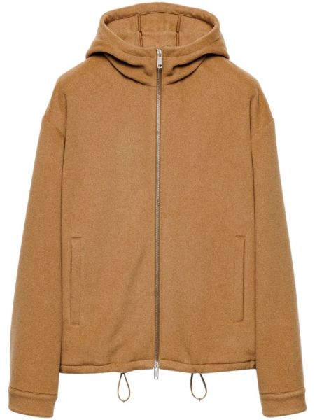 Hoodie Prada kahverengi