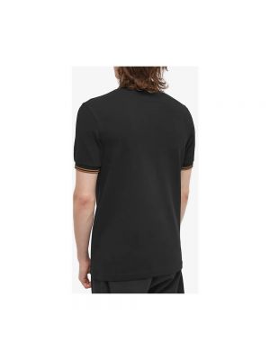 Polo slim fit Fred Perry negro