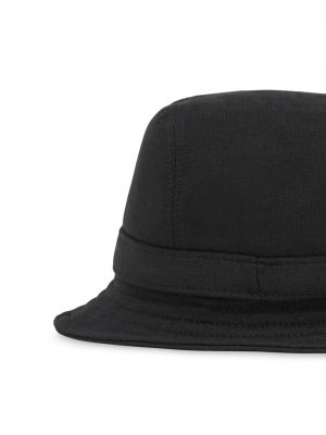 Sombrero con estampado Burberry negro