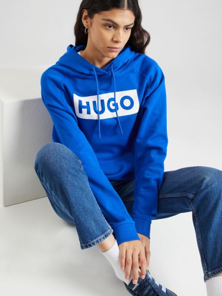Mikina s kapucňou Hugo Blue
