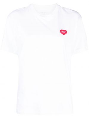 Тениска със сърца Carhartt Wip бяло