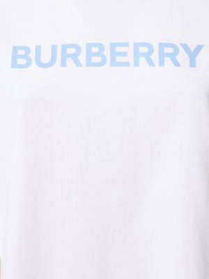 Jersey mustriline t-särk Burberry valge
