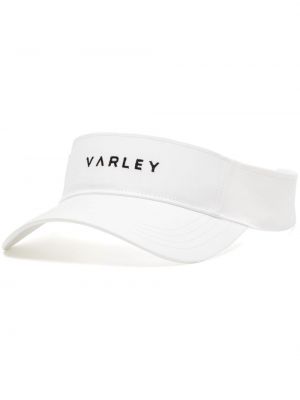 Cappello con visiera ricamato Varley bianco