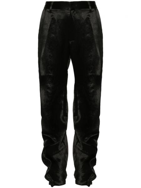 Satynowe spodnie Y/project czarne