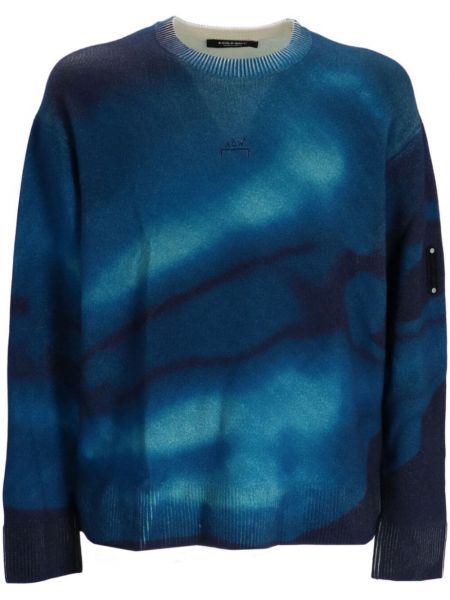 Вълнен пуловер с градиентным принтом A-cold-wall*