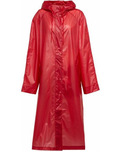 Trenca con capucha impermeable Wardrobe.nyc rojo
