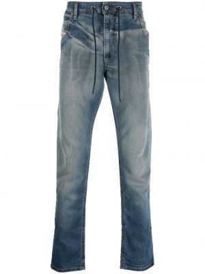 Avsmalnande jeans Diesel blå