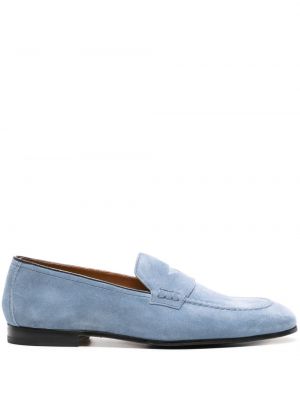 Semišové loafersy Doucal's modrá