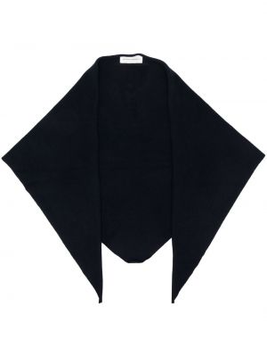 Асиметричен кашмирен шал Extreme Cashmere синьо