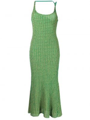 Плетена миди рокля 3.1 Phillip Lim зелено