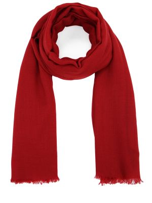 Кашемировый шарф Piacenza красный
