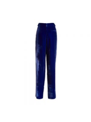 Pantalones rectos Giorgio Armani azul