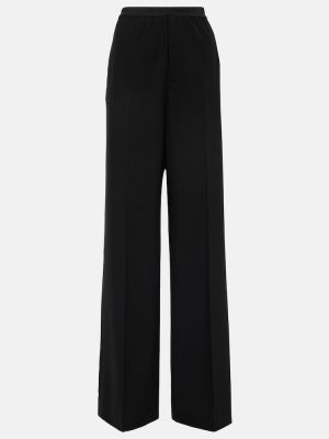 Pantalones de lana bootcut Balenciaga negro