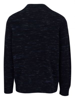 Sweter wełniany z kaszmiru Vince niebieski