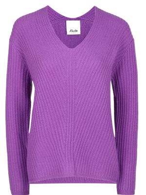 Фиолетовый пуловер Allude