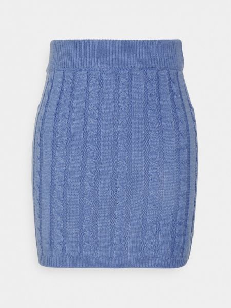 Mini spódniczka Vila Petite niebieska