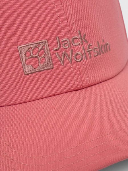Czapka z daszkiem Jack Wolfskin różowa