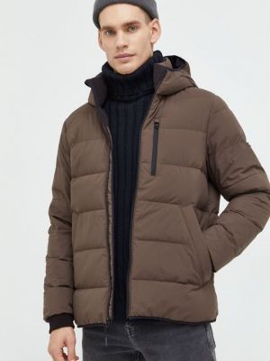 Утепленная куртка Abercrombie & Fitch коричневый