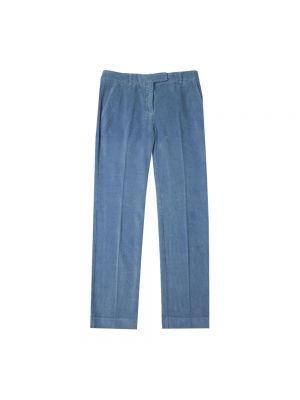 Niebieskie proste jeansy Incotex