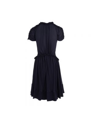Sukienka mini w serca Victoria Beckham czarna
