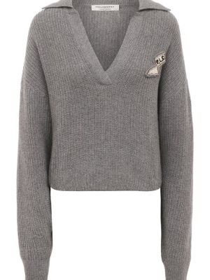 Кашемировый шерстяной свитер Philosophy Di Lorenzo Serafini серый