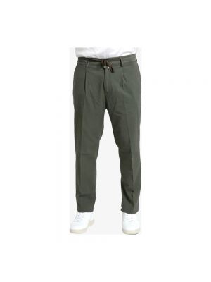 Pantalones slim fit Cruna verde