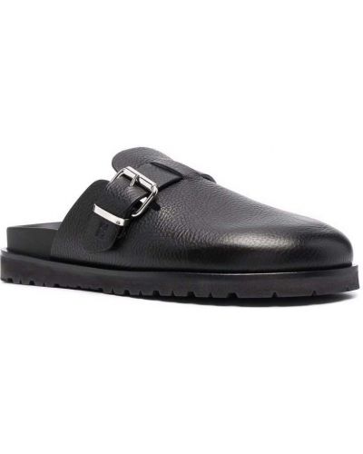 Sandales en cuir Dsquared2 noir