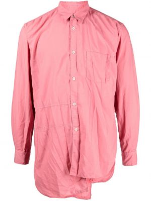 Camicia asimmetrica Comme Des Garçons Shirt rosa