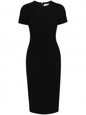 Přiléhavé šaty Victoria Beckham černé