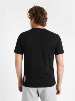 Тениска Celio черно
