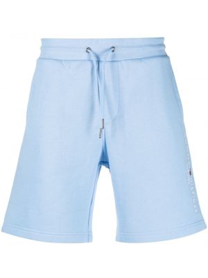 Sportshorts med broderi Tommy Hilfiger blå