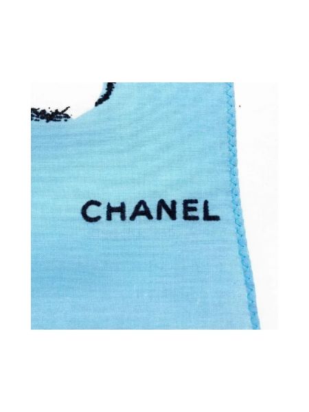 Bufanda Chanel Vintage azul