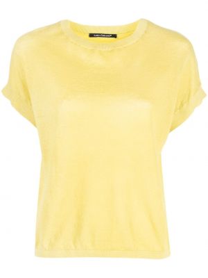 Pletené tričko Luisa Cerano žltá