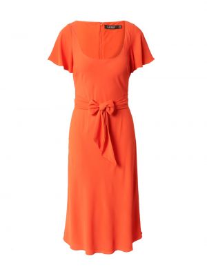 Коктейльное платье Ralph Lauren ZAWATO, мандарин